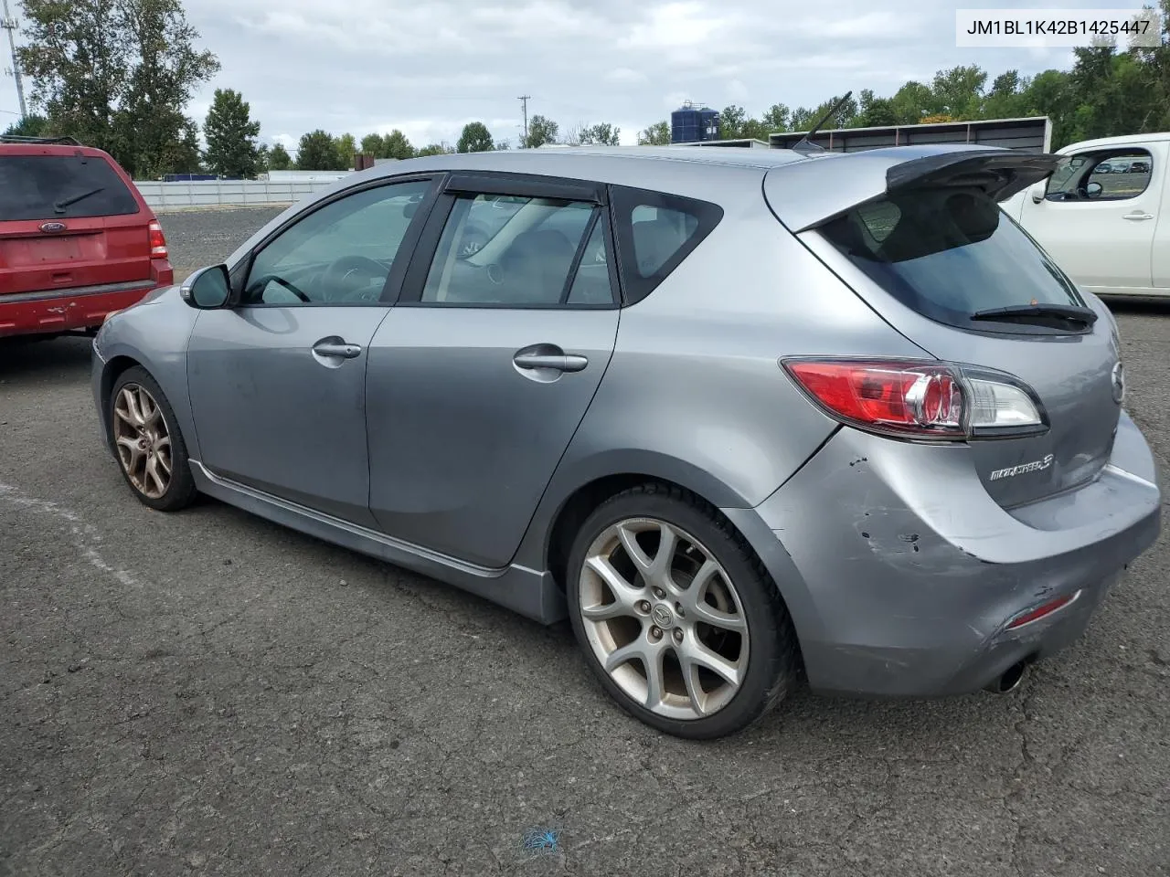 2011 Mazda Speed 3 VIN: JM1BL1K42B1425447 Lot: 71030394