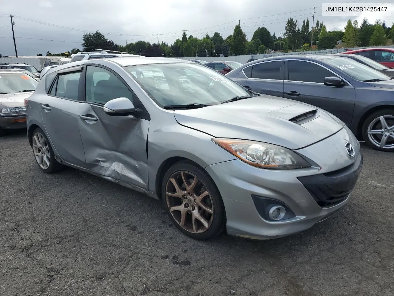 2011 Mazda Speed 3 VIN: JM1BL1K42B1425447 Lot: 71030394