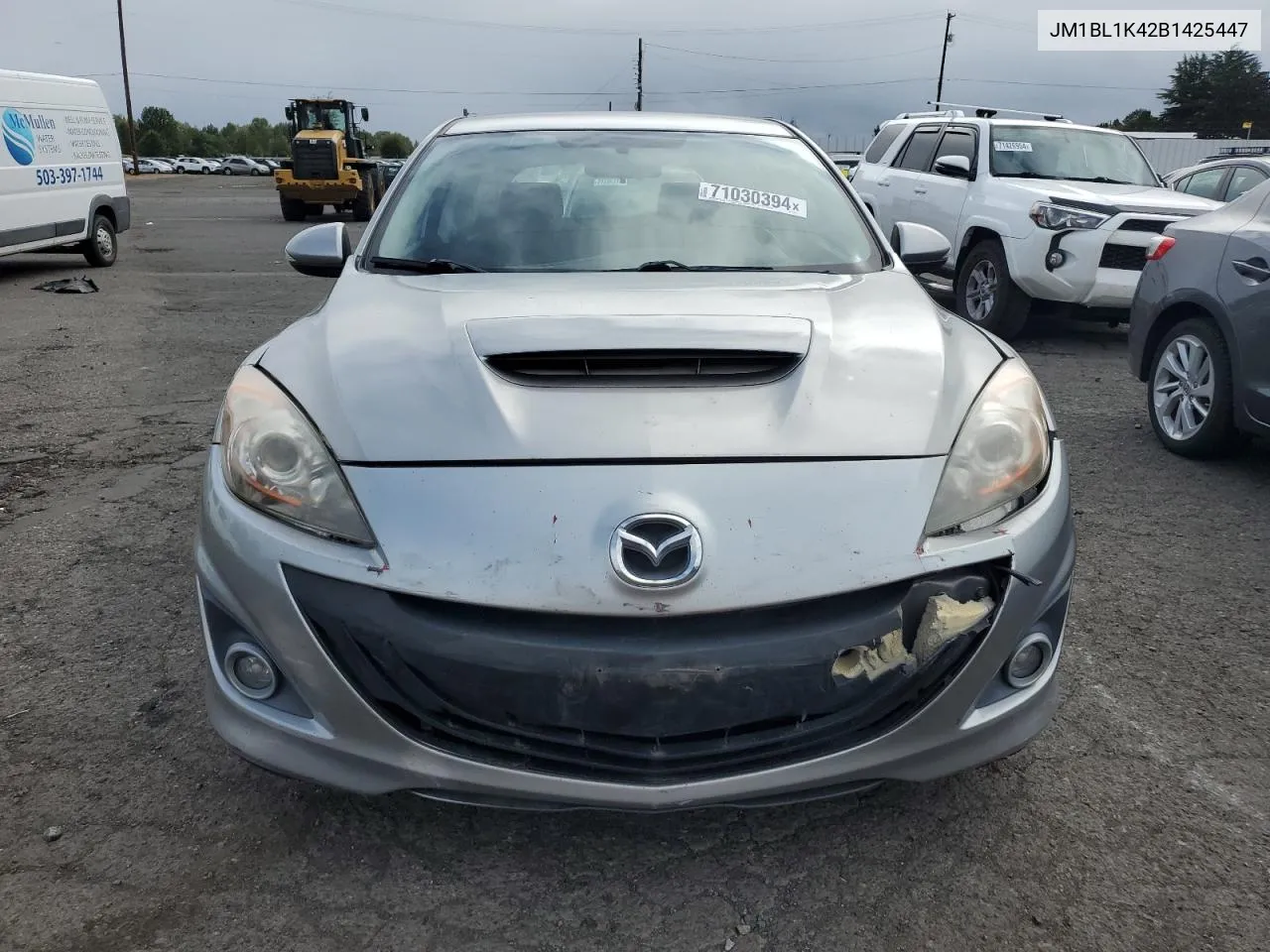 JM1BL1K42B1425447 2011 Mazda Speed 3