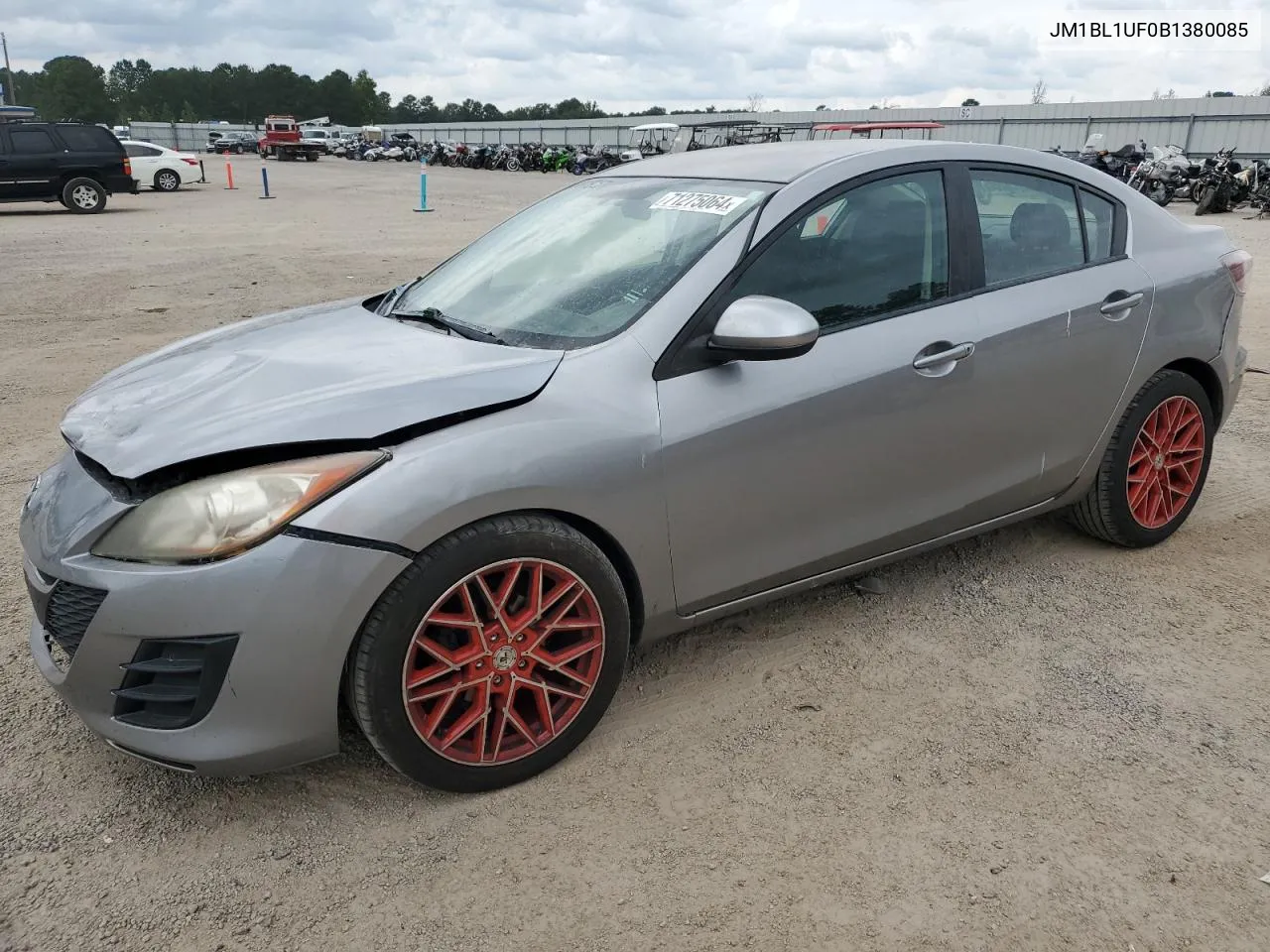 2011 Mazda 3 I VIN: JM1BL1UF0B1380085 Lot: 71275064