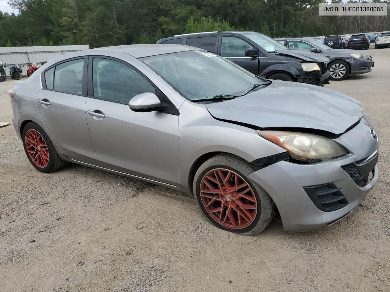 2011 Mazda 3 I VIN: JM1BL1UF0B1380085 Lot: 71275064