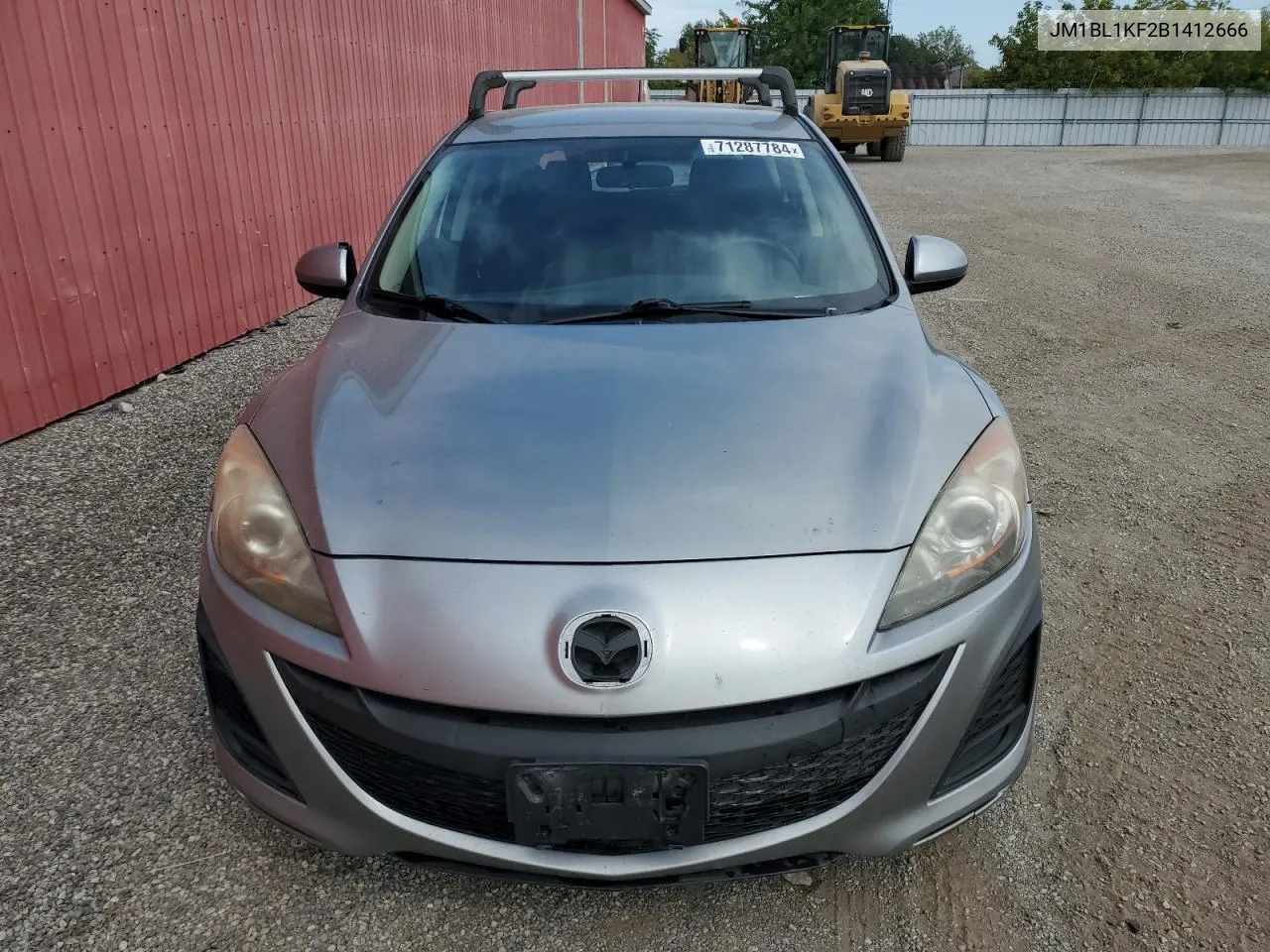 JM1BL1KF2B1412666 2011 Mazda 3 I