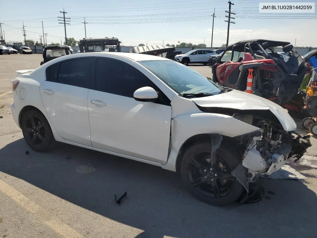 2011 Mazda 3 I VIN: JM1BL1UG2B1442059 Lot: 71600134