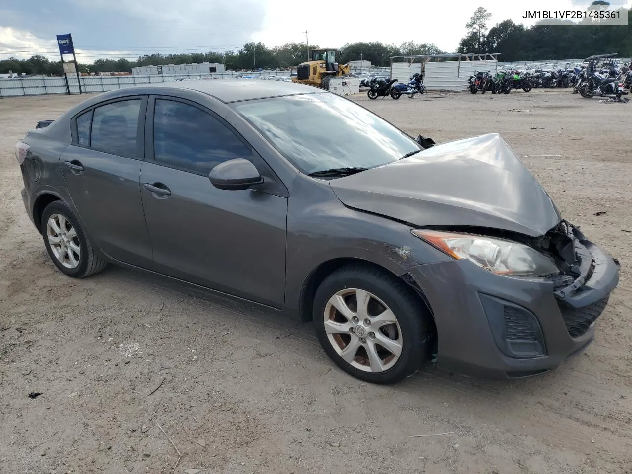 2011 Mazda 3 I VIN: JM1BL1VF2B1435361 Lot: 71947414