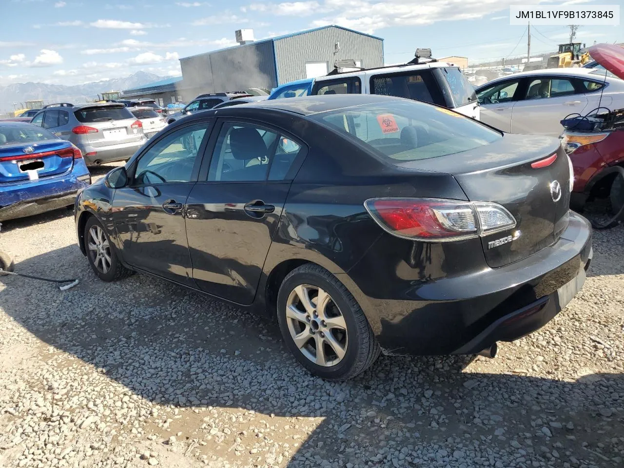 2011 Mazda 3 I VIN: JM1BL1VF9B1373845 Lot: 72010634