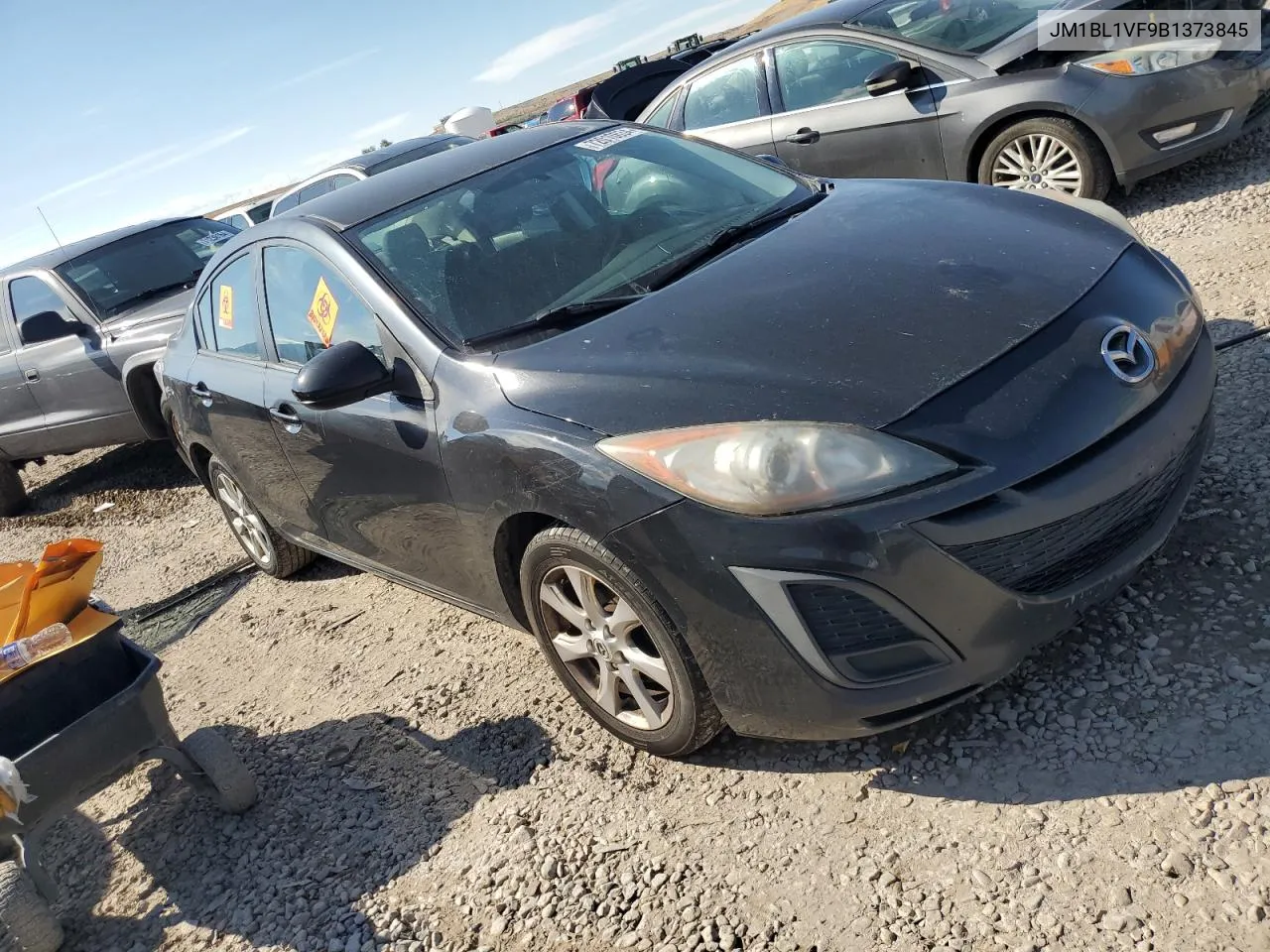 2011 Mazda 3 I VIN: JM1BL1VF9B1373845 Lot: 72010634