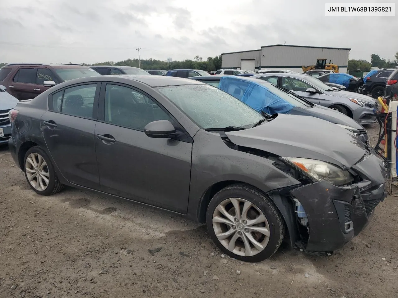 2011 Mazda 3 S VIN: JM1BL1W68B1395821 Lot: 72527194