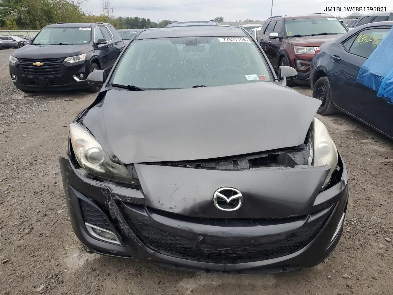 JM1BL1W68B1395821 2011 Mazda 3 S