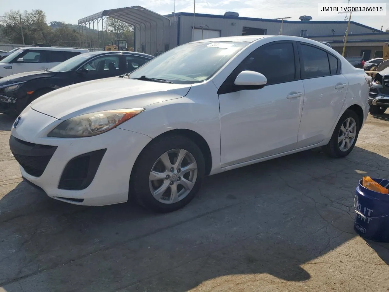 2011 Mazda 3 I VIN: JM1BL1VG0B1366615 Lot: 72658624