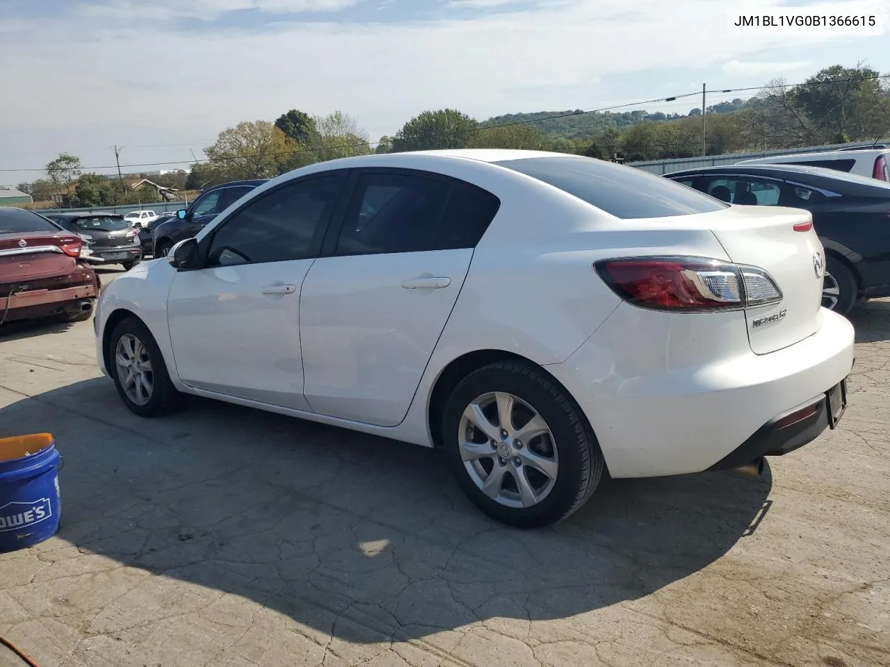 JM1BL1VG0B1366615 2011 Mazda 3 I