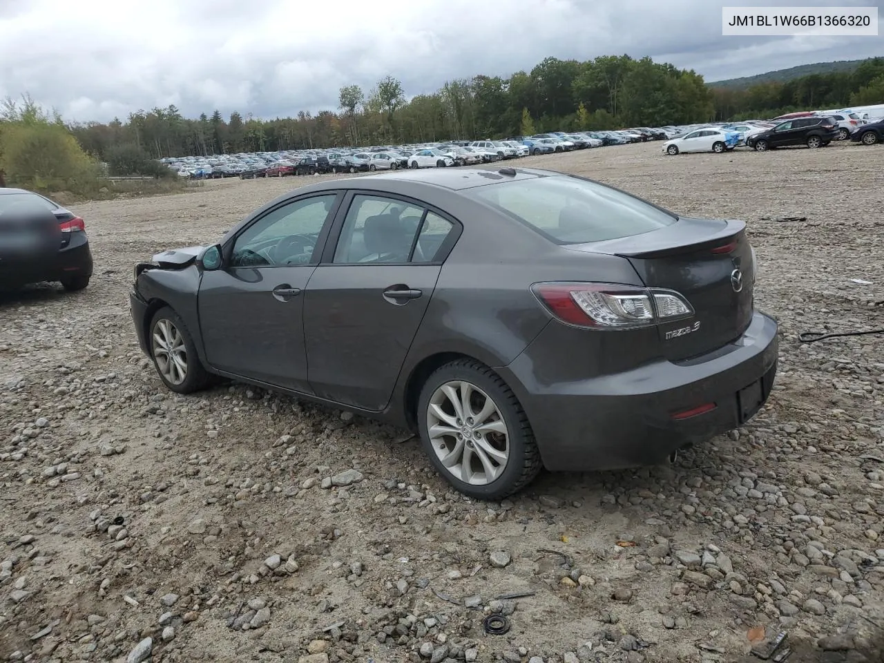 JM1BL1W66B1366320 2011 Mazda 3 S