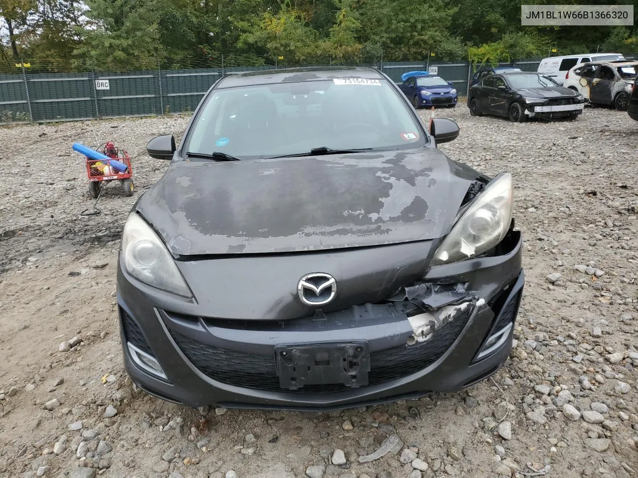 JM1BL1W66B1366320 2011 Mazda 3 S