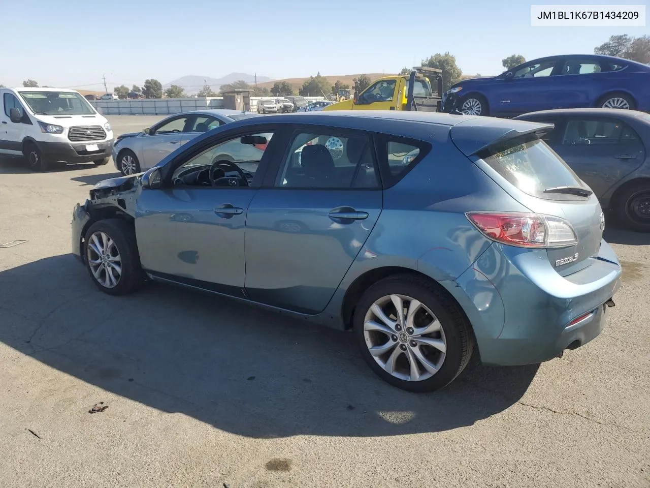 2011 Mazda 3 S VIN: JM1BL1K67B1434209 Lot: 73590004