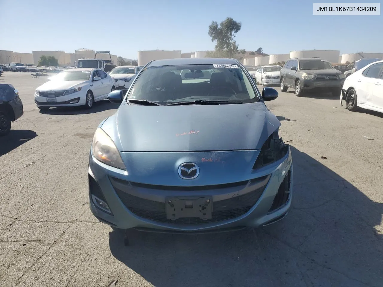 JM1BL1K67B1434209 2011 Mazda 3 S