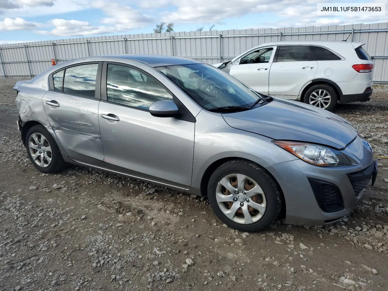 2011 Mazda 3 I VIN: JM1BL1UF5B1473653 Lot: 73612504