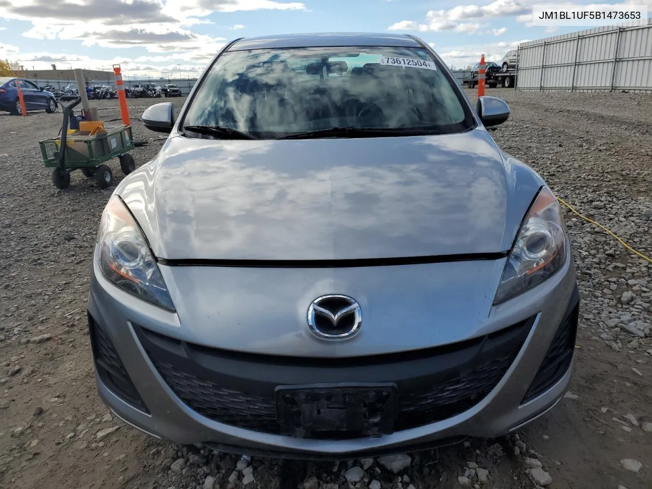 2011 Mazda 3 I VIN: JM1BL1UF5B1473653 Lot: 73612504