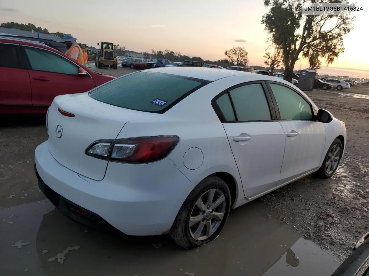 2011 Mazda 3 I VIN: JM1BL1VG8B1416824 Lot: 73655734