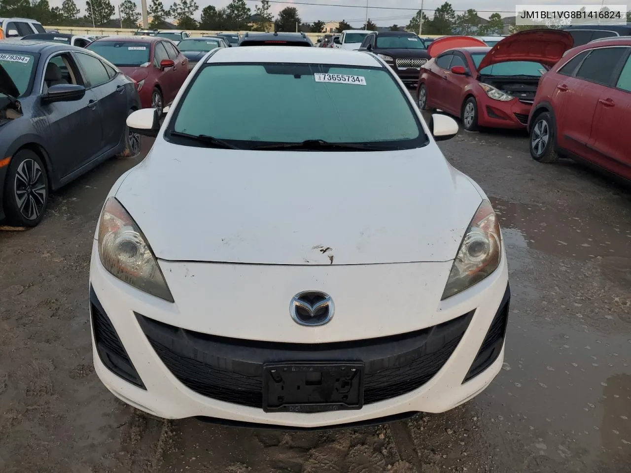 JM1BL1VG8B1416824 2011 Mazda 3 I