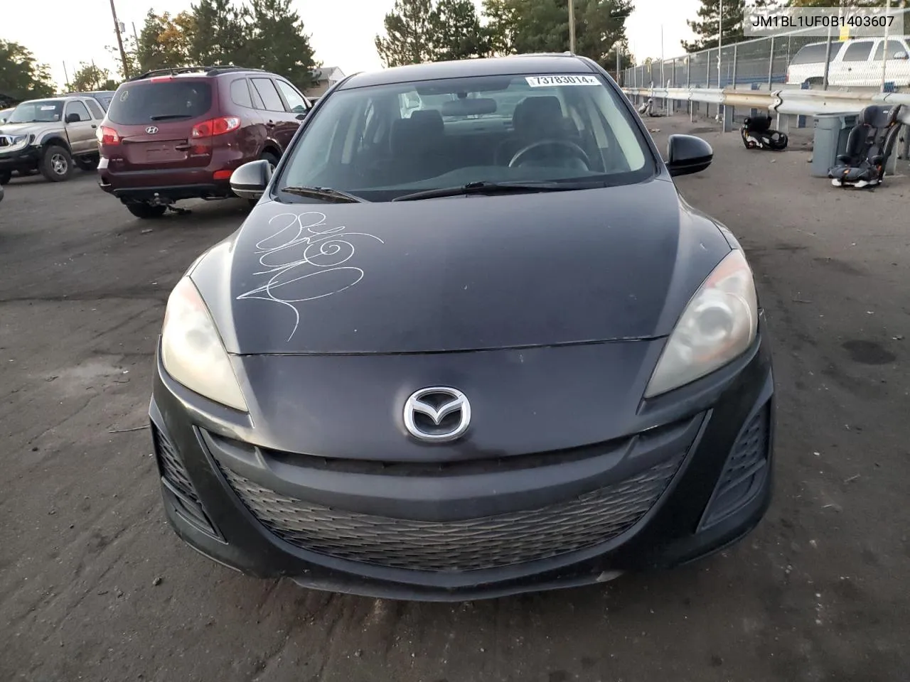 JM1BL1UF0B1403607 2011 Mazda 3 I