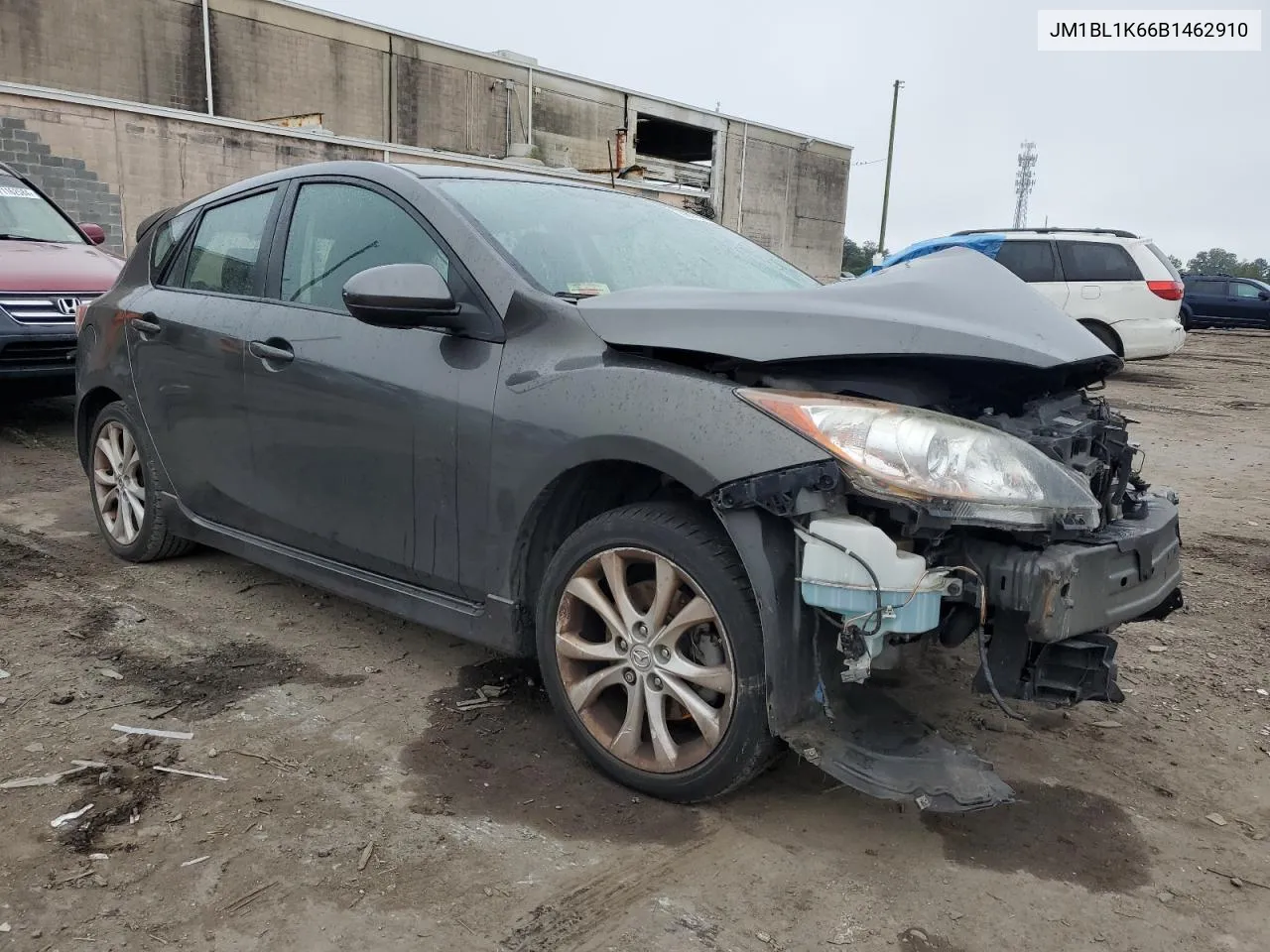 2011 Mazda 3 S VIN: JM1BL1K66B1462910 Lot: 73977574