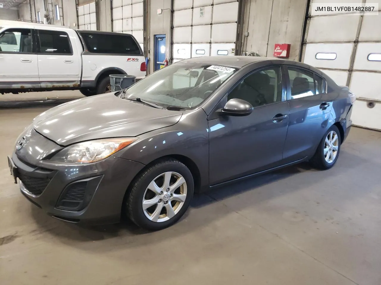 2011 Mazda 3 I VIN: JM1BL1VF0B1482887 Lot: 74041254