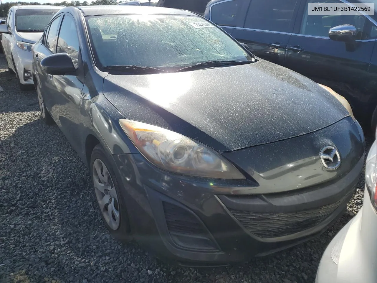 JM1BL1UF3B1422569 2011 Mazda 3 I