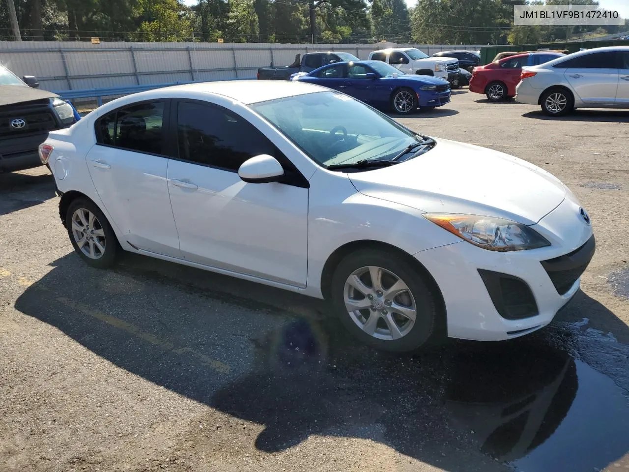 2011 Mazda 3 I VIN: JM1BL1VF9B1472410 Lot: 74591634