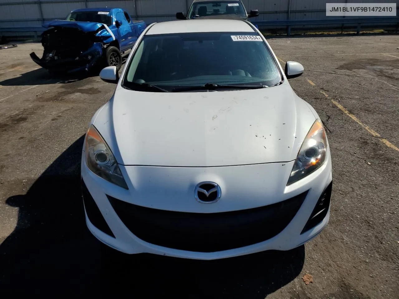 JM1BL1VF9B1472410 2011 Mazda 3 I