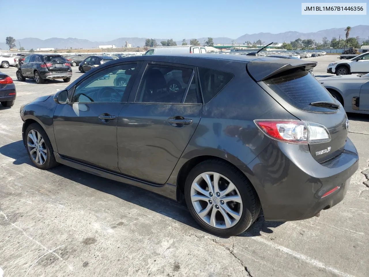 2011 Mazda 3 S VIN: JM1BL1M67B1446356 Lot: 74860134