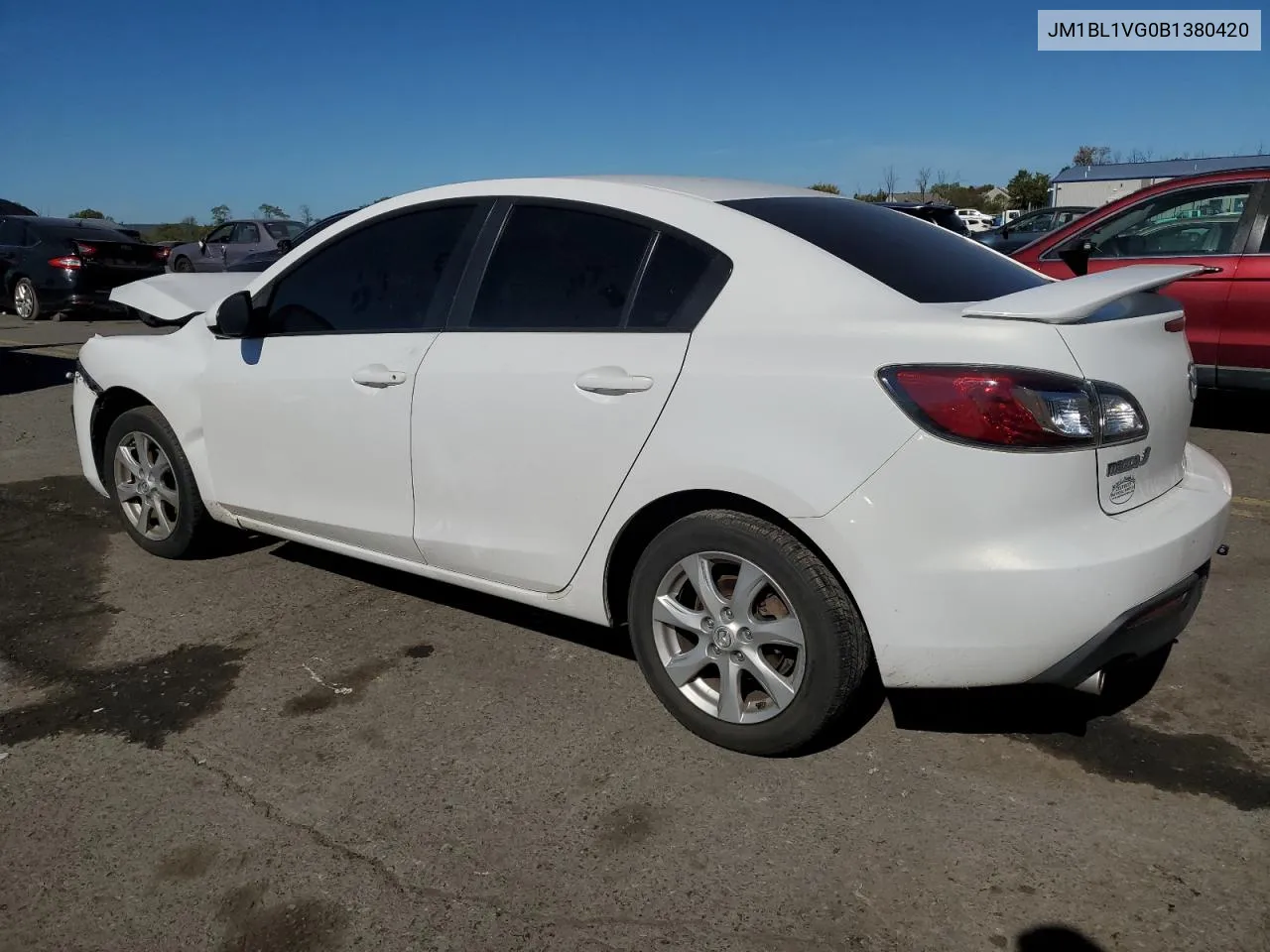 2011 Mazda 3 I VIN: JM1BL1VG0B1380420 Lot: 74957914