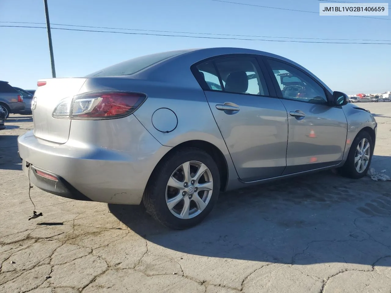 2011 Mazda 3 I VIN: JM1BL1VG2B1406659 Lot: 75032574