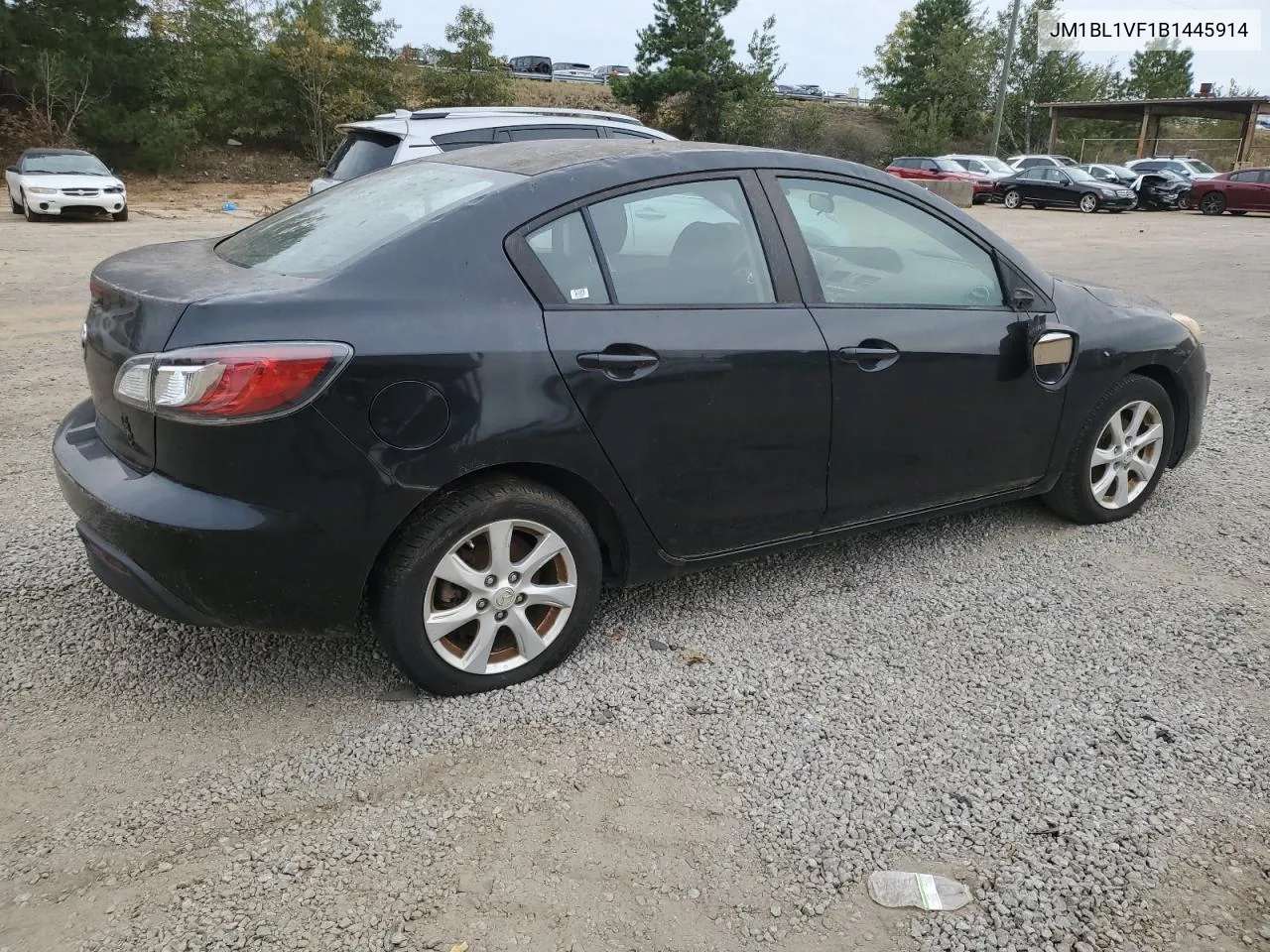 2011 Mazda 3 I VIN: JM1BL1VF1B1445914 Lot: 75052764