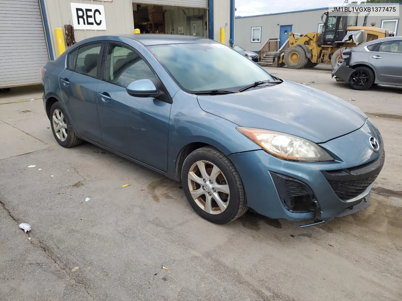 2011 Mazda 3 I VIN: JM1BL1VGXB1377475 Lot: 75335764