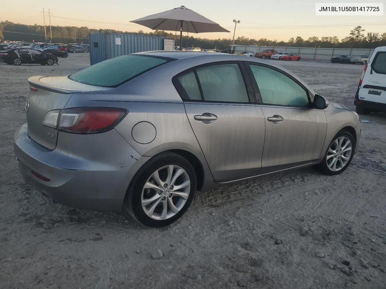 JM1BL1U50B1417725 2011 Mazda 3 S