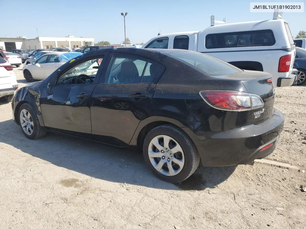 2011 Mazda 3 I VIN: JM1BL1UF1B1902013 Lot: 75662284