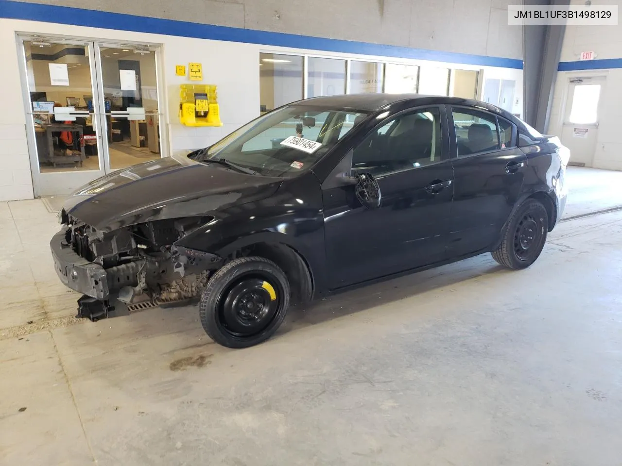 JM1BL1UF3B1498129 2011 Mazda 3 I