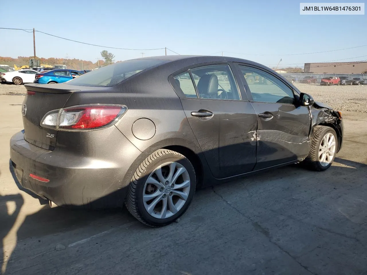 2011 Mazda 3 S VIN: JM1BL1W64B1476301 Lot: 77455574