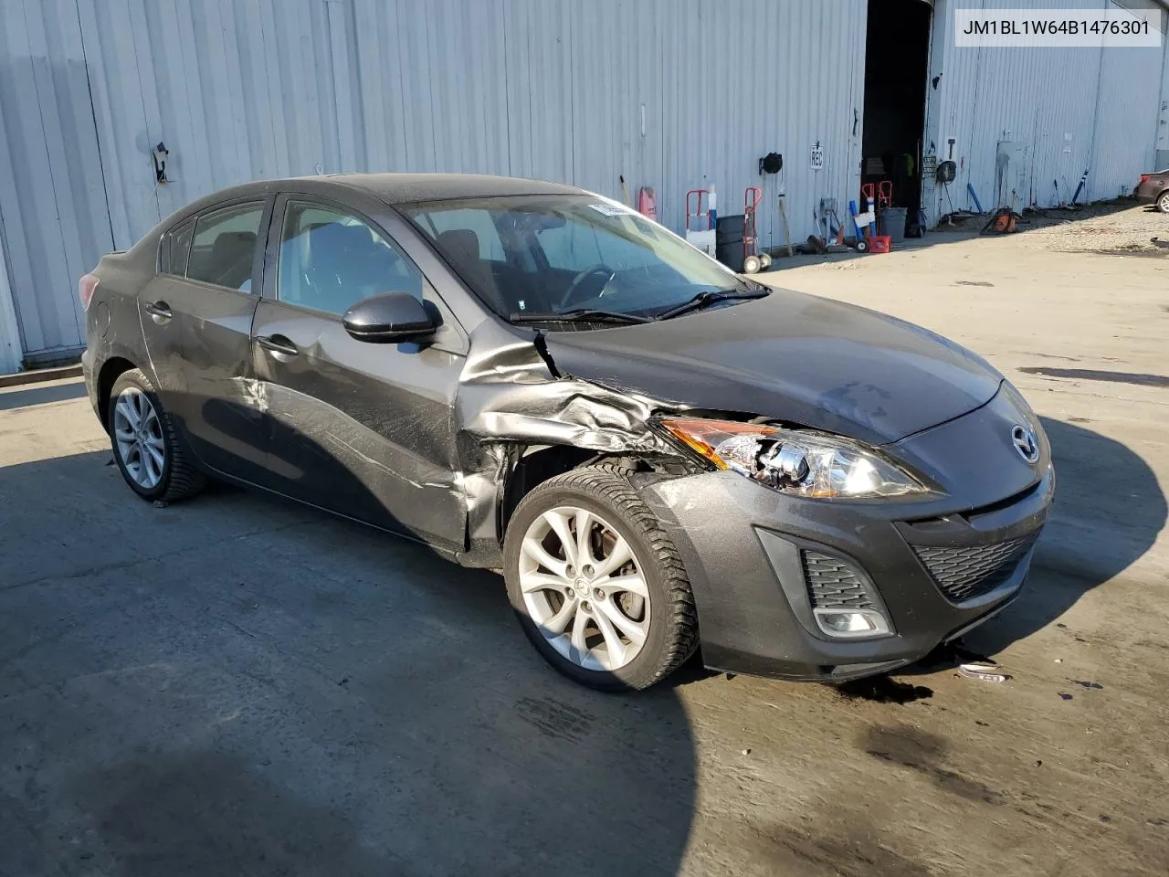 2011 Mazda 3 S VIN: JM1BL1W64B1476301 Lot: 77455574