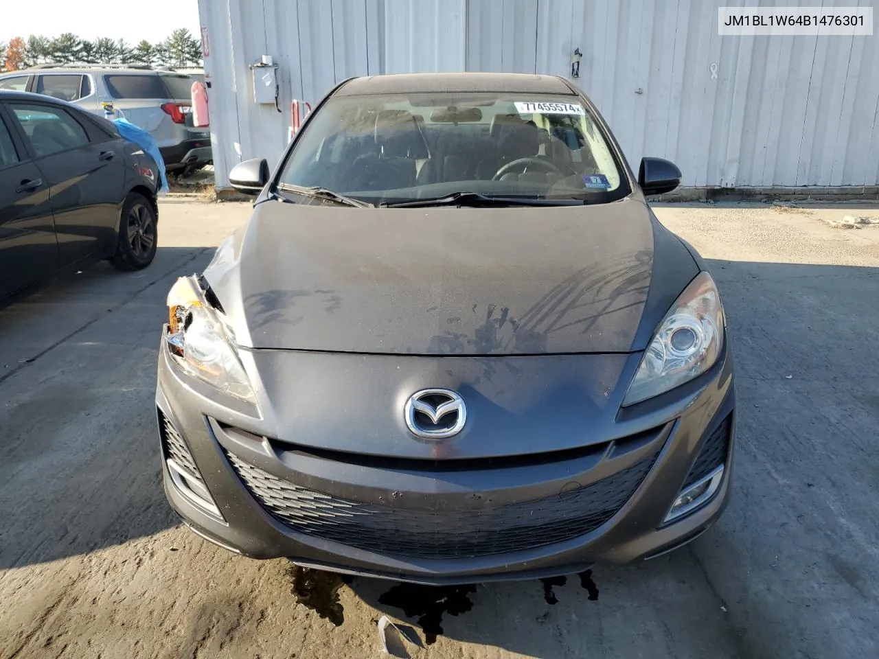 2011 Mazda 3 S VIN: JM1BL1W64B1476301 Lot: 77455574