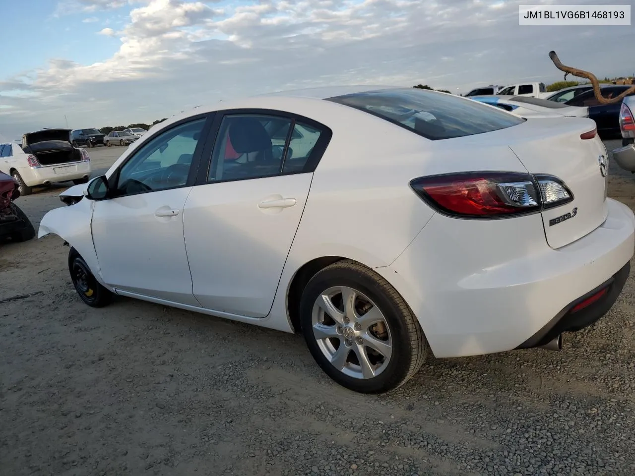 2011 Mazda 3 I VIN: JM1BL1VG6B1468193 Lot: 78333814