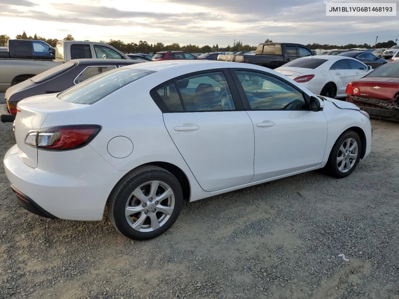 2011 Mazda 3 I VIN: JM1BL1VG6B1468193 Lot: 78333814