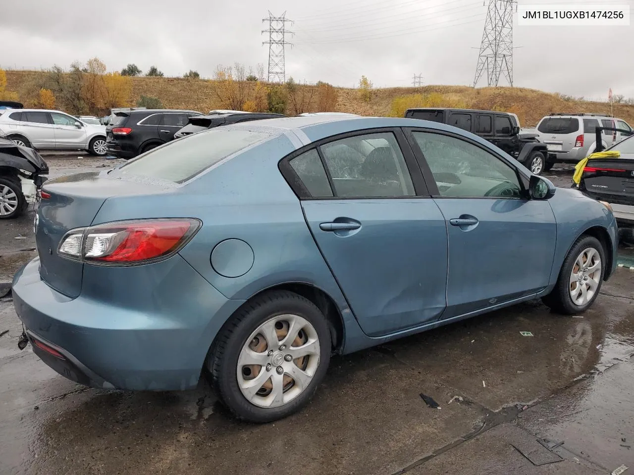 2011 Mazda 3 I VIN: JM1BL1UGXB1474256 Lot: 78508844