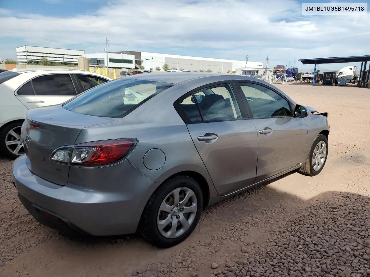 2011 Mazda 3 I VIN: JM1BL1UG6B1495718 Lot: 79028254