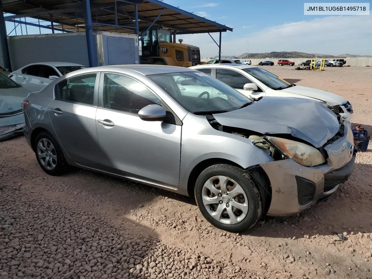 2011 Mazda 3 I VIN: JM1BL1UG6B1495718 Lot: 79028254