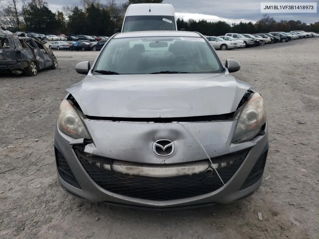 2011 Mazda 3 I VIN: JM1BL1VF3B1418973 Lot: 79400954