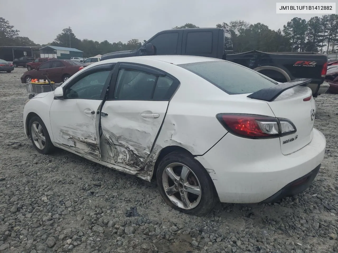 2011 Mazda 3 I VIN: JM1BL1UF1B1412882 Lot: 79859744