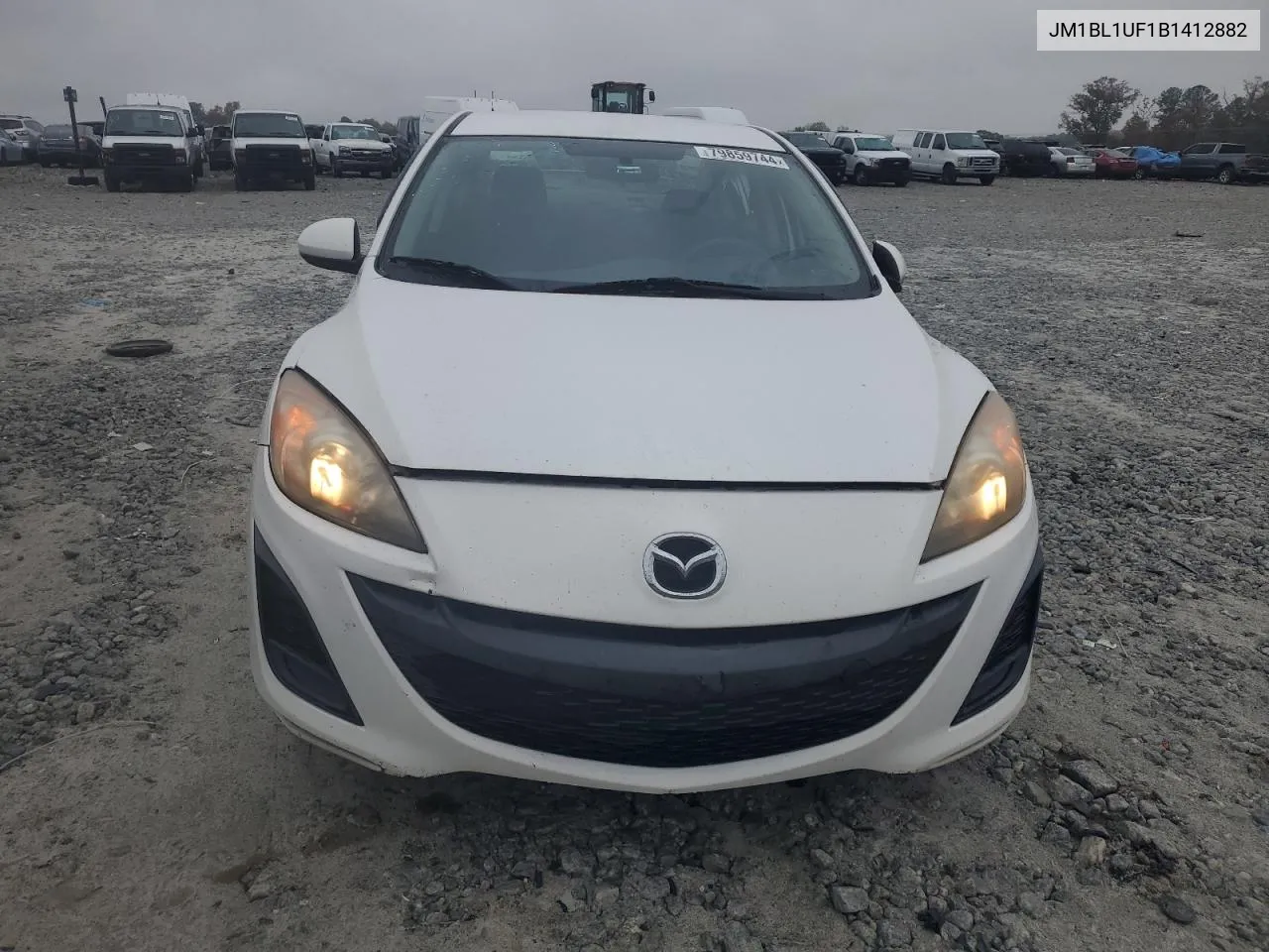 2011 Mazda 3 I VIN: JM1BL1UF1B1412882 Lot: 79859744