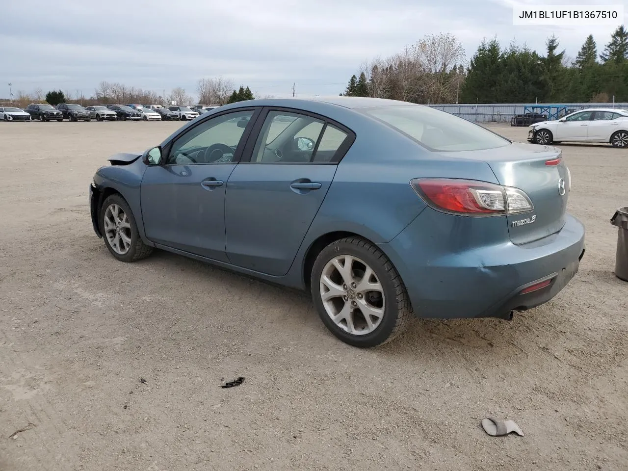 2011 Mazda 3 I VIN: JM1BL1UF1B1367510 Lot: 80296594