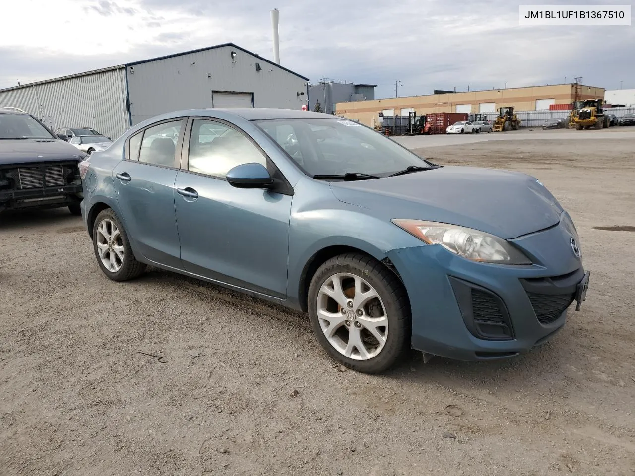 2011 Mazda 3 I VIN: JM1BL1UF1B1367510 Lot: 80296594