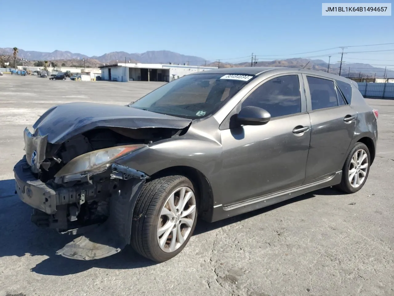 2011 Mazda 3 S VIN: JM1BL1K64B1494657 Lot: 80484694